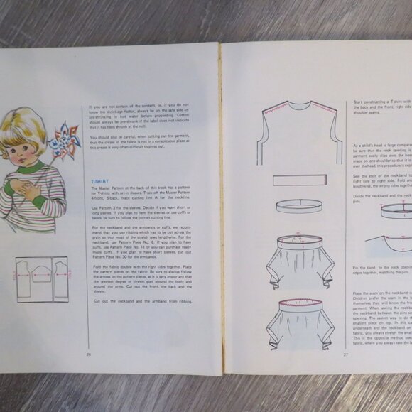 Sew for Toddlers Kersten Martensson Pattern Included Uncut Vintage (K742) - Picture 6 of 10